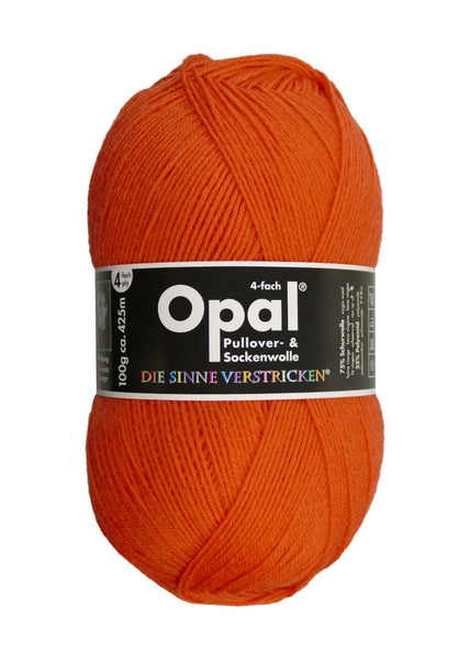 Opal 単色ユニカラー(4本撚り) 5181 オレンジ