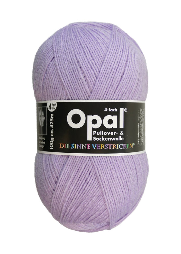 Opal 単色ユニカラー(4本撚り) 5186 うす紫