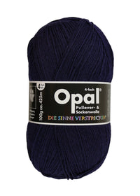 Opal 単色ユニカラー(4本撚り) 5190 紺色