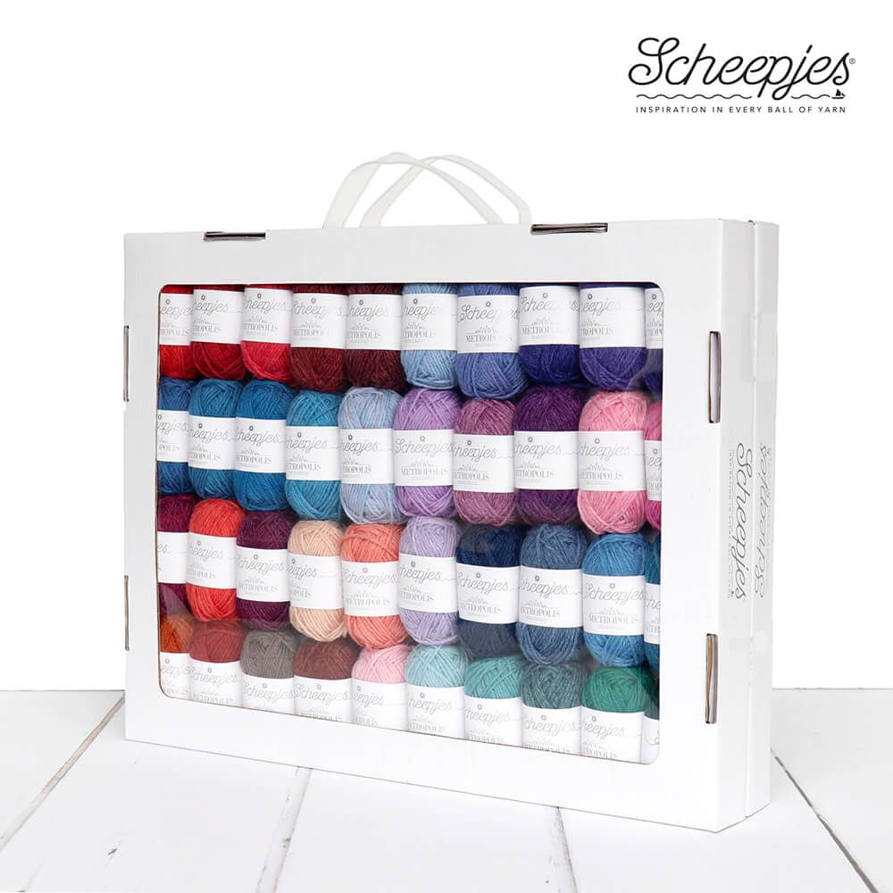 Scheepjes メトロポリス カラーパック 80色×10g – けいとや